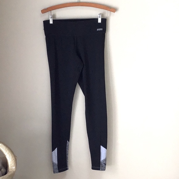 PINK Victoria's Secret Pants - VS PINK Yoga Black Leggings Size S